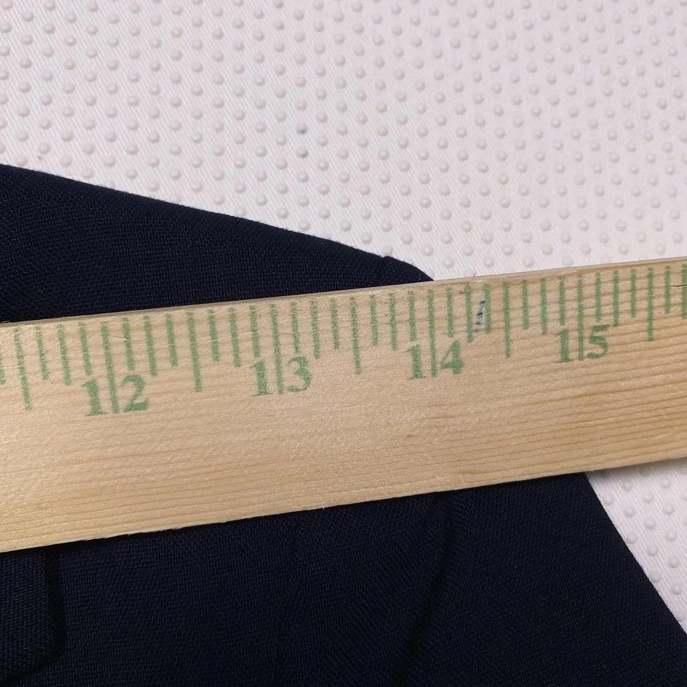 Vintage Christian Dior Jeune Homme Blazer Navy Gold Buttons Wool Boys Size 10